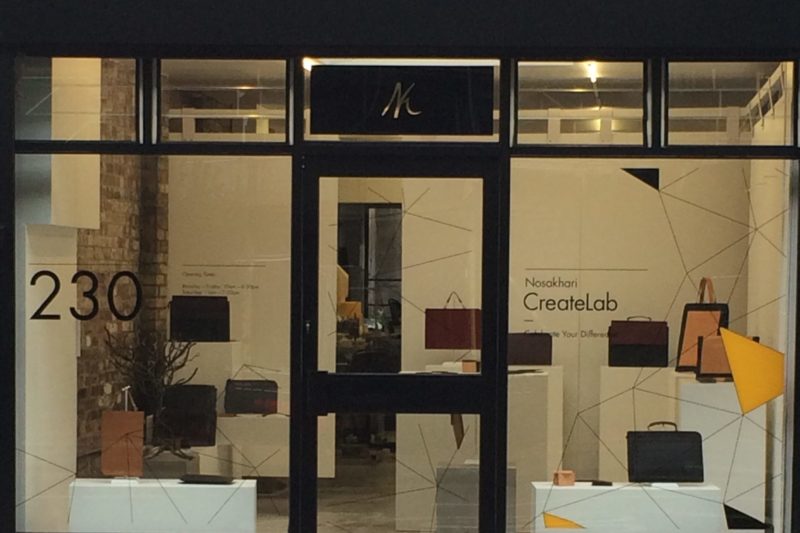 CreateLab Store Front Door